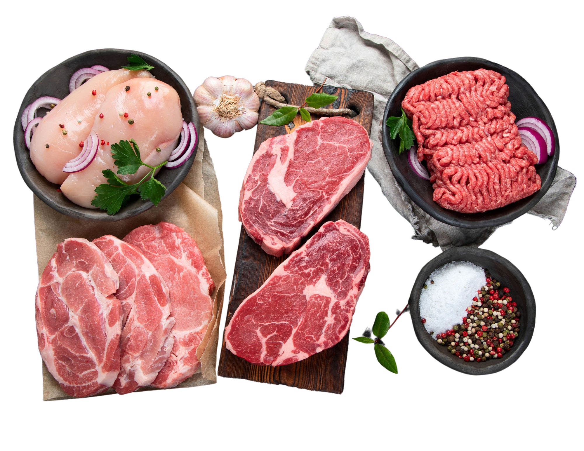 Premium Beef, Pork, and Poultry Box