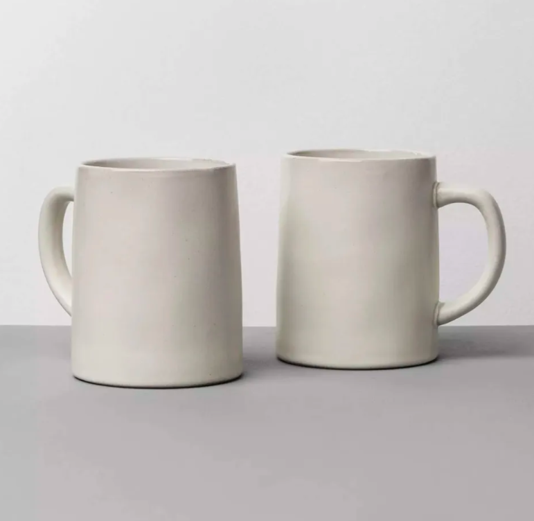 Hearth & Hand Magnolia  Stoneware Mug Set of 2