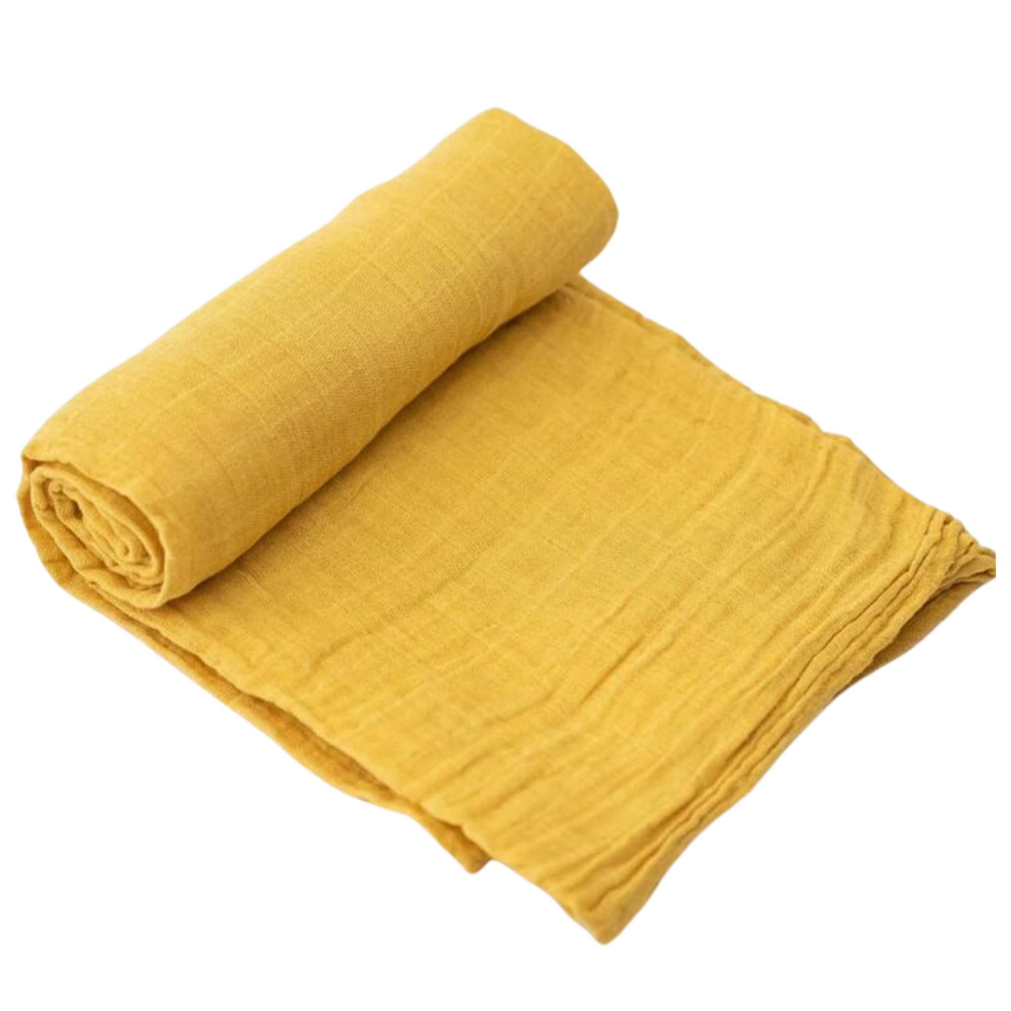 Mustard Extra Soft Bamboo Muslin Swaddle