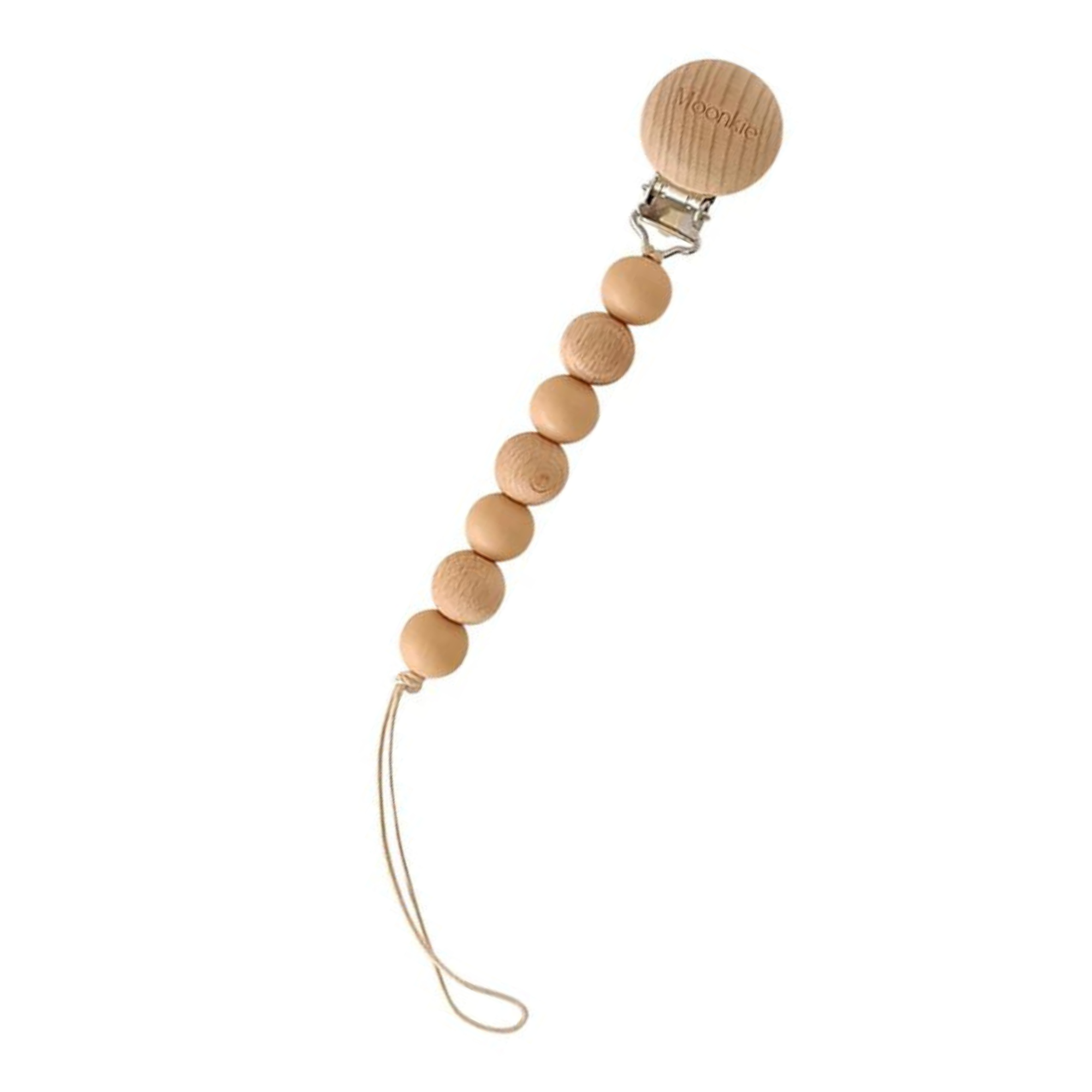 Wooden Bead Pacifier Holder