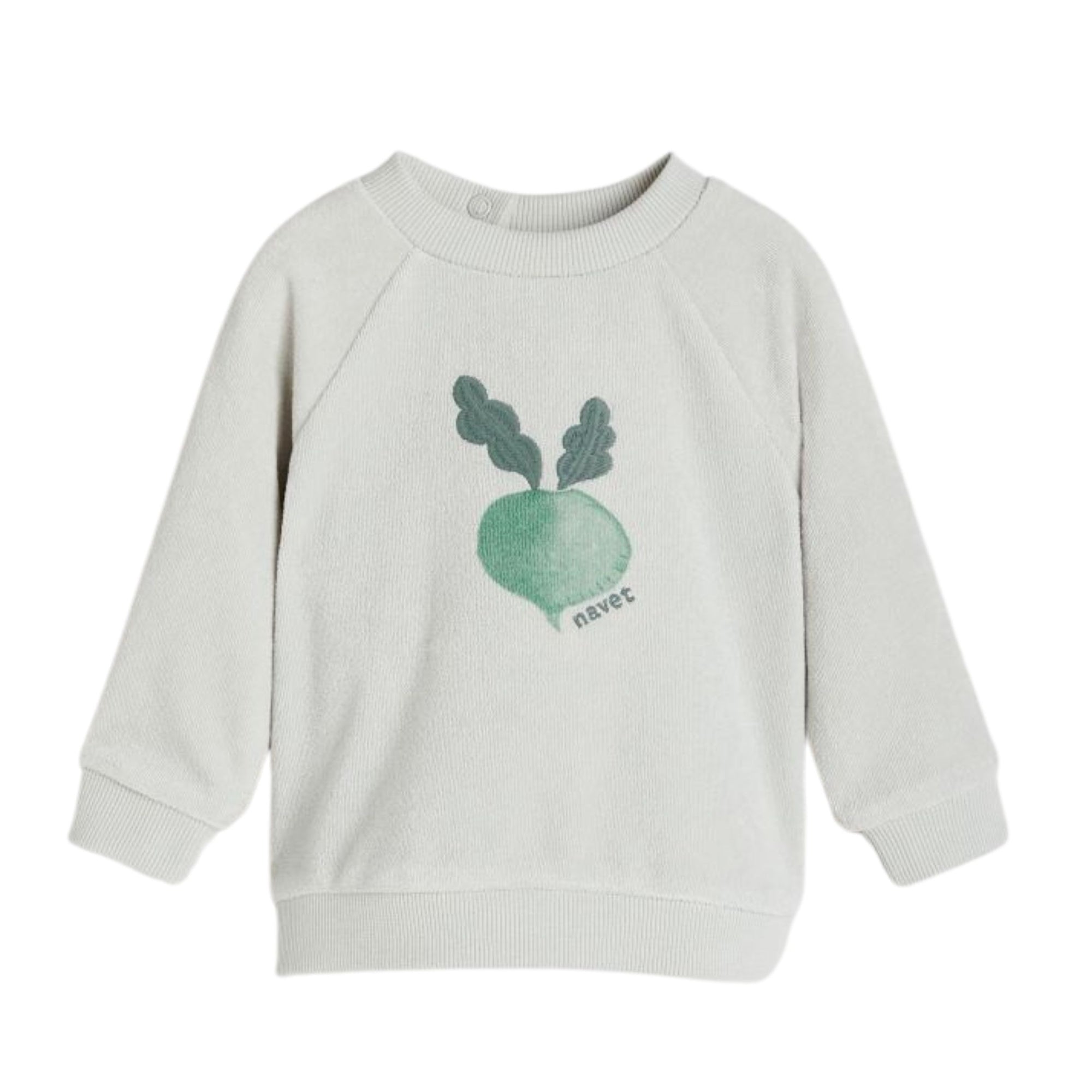 Terry Sweatshirt with Beet