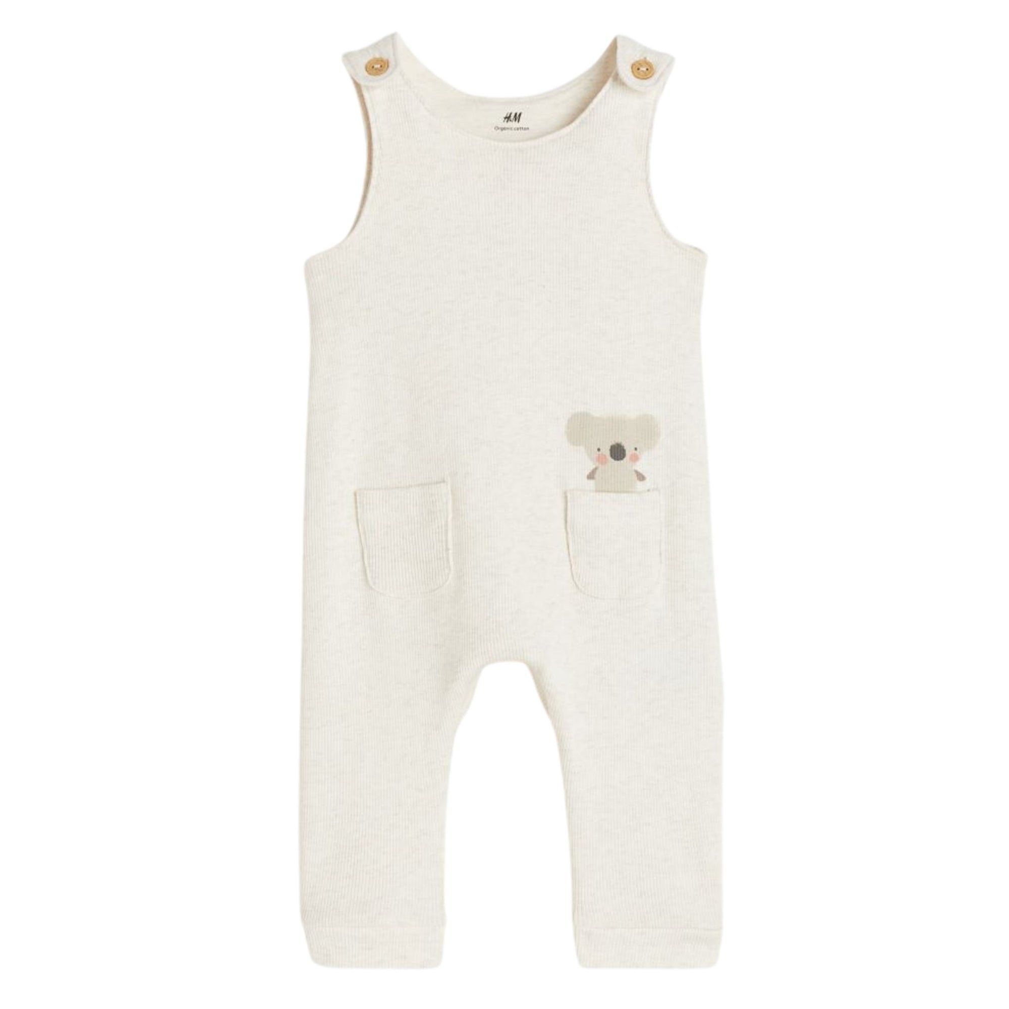 Beige Koala Overalls