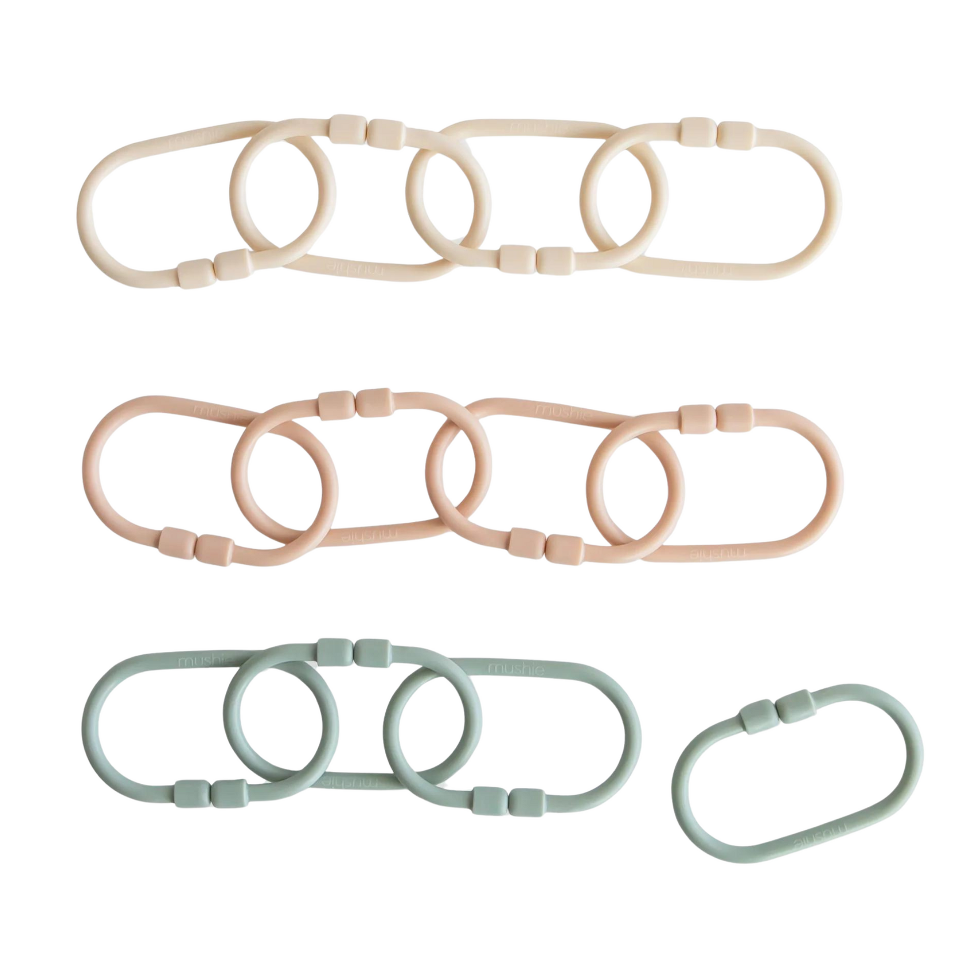 Mushie Chain Link Rings