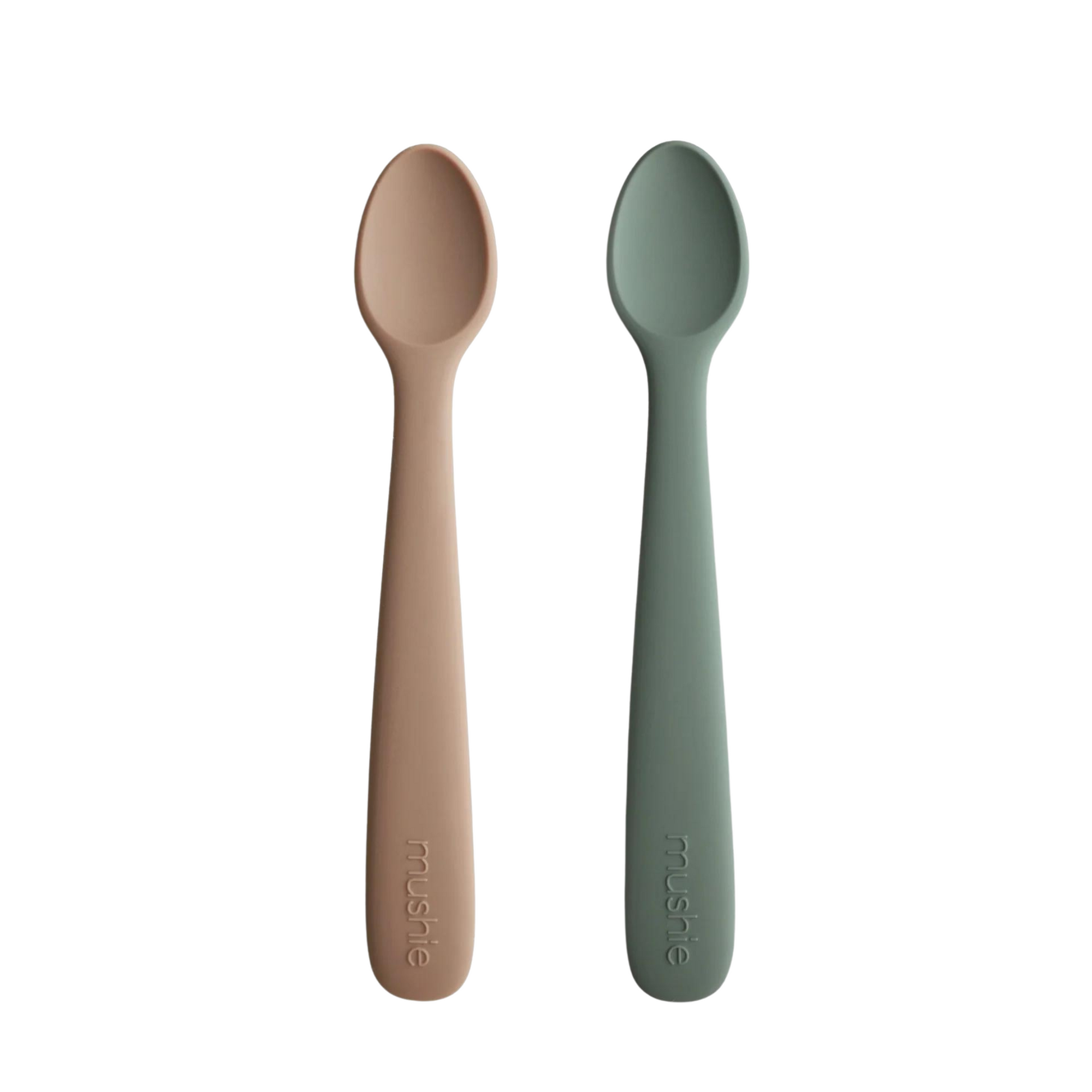 Mushie Silicone Feeding Spoons 2-Pack