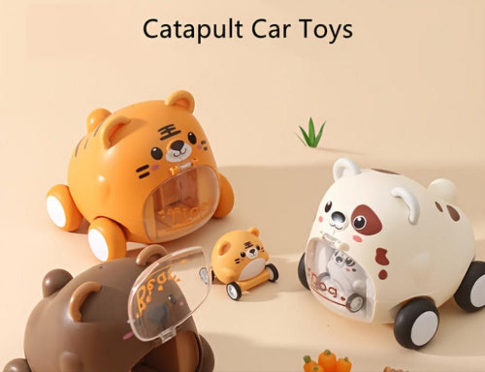 Animal Catapult Toy Car