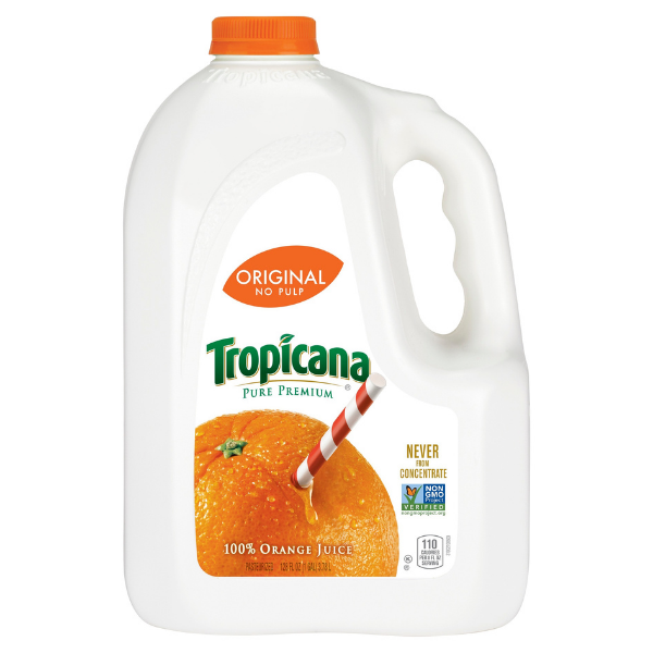 Tropicana Original No Pulp 128floz