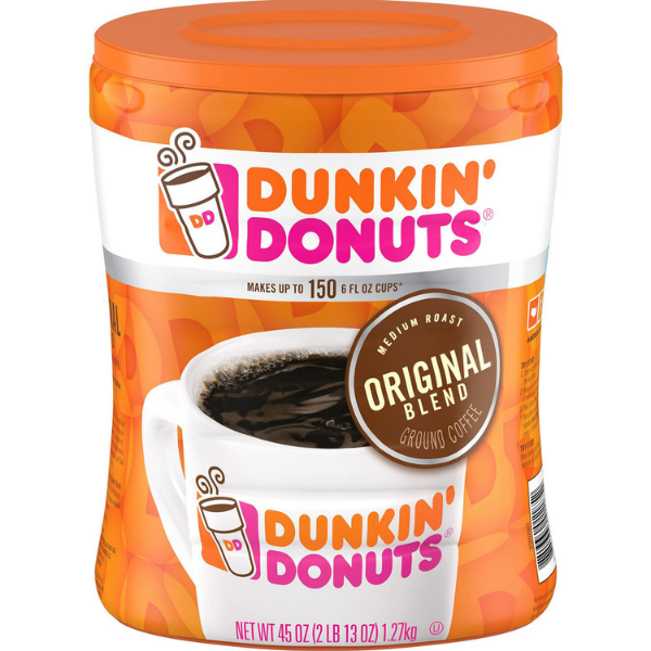 Dunkin Original Blend Ground Coffee - 45oz