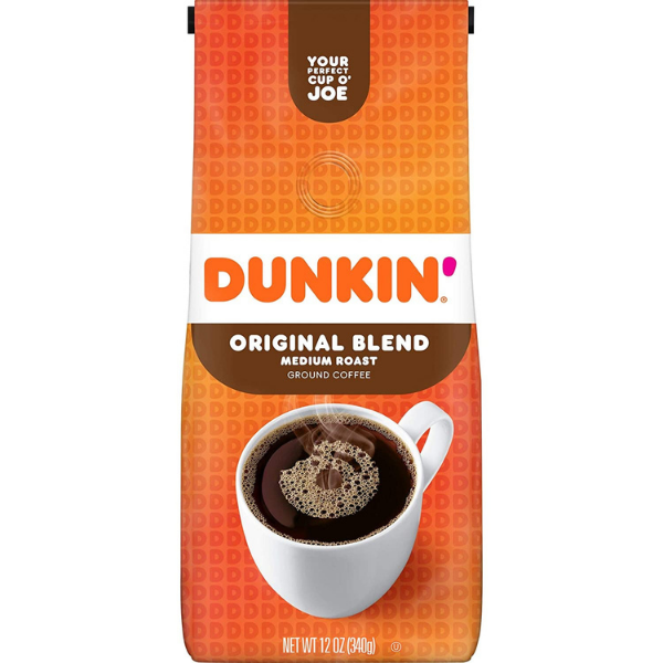 Dunkin Original Blend Medium Roast Ground Coffee 12oz