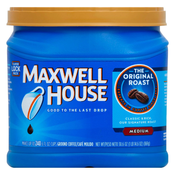 Maxwell House Original Roast Medium 38.2oz