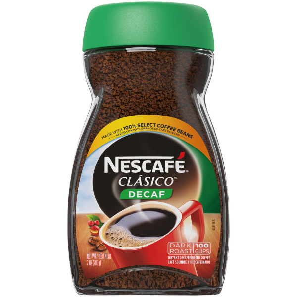 Nescafe Clasico Decaf Instant Coffee - 7oz