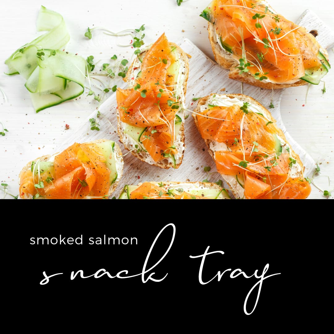 Smoked Salmon Snack Tray