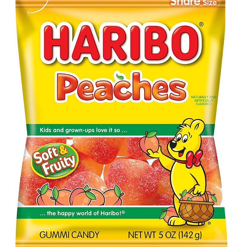 Haribo Peaches 4oz