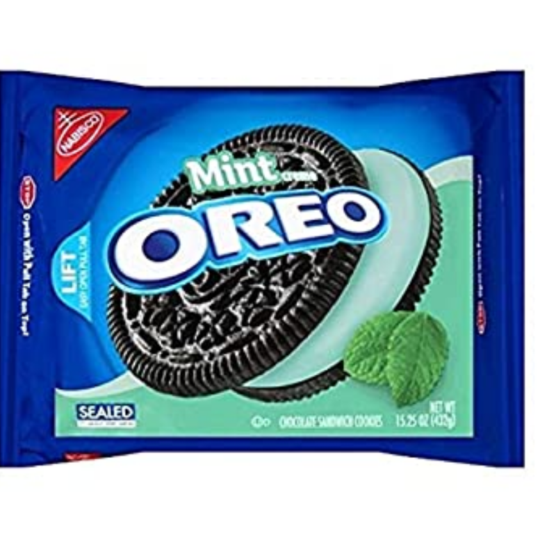 Mint Creme Oreo Cookies