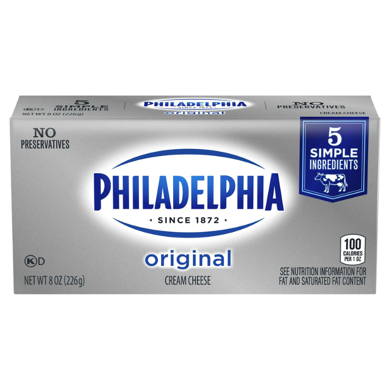 Philadelphia Cream Cheese - 8 oz