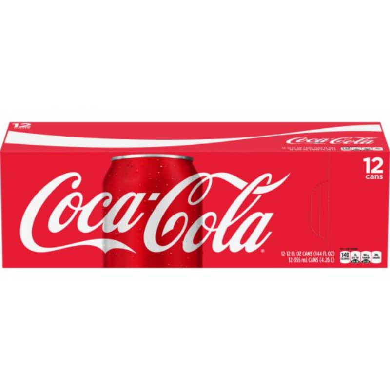 Coke 12 oz Cans - 12pk