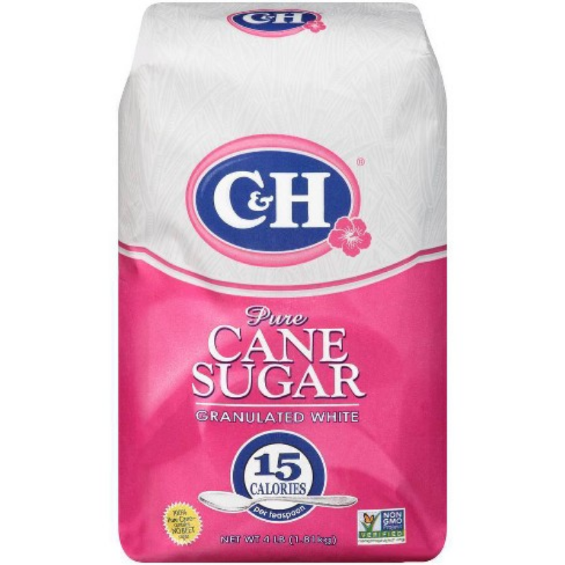 C & H Pure Cane Sugar - 4lbs