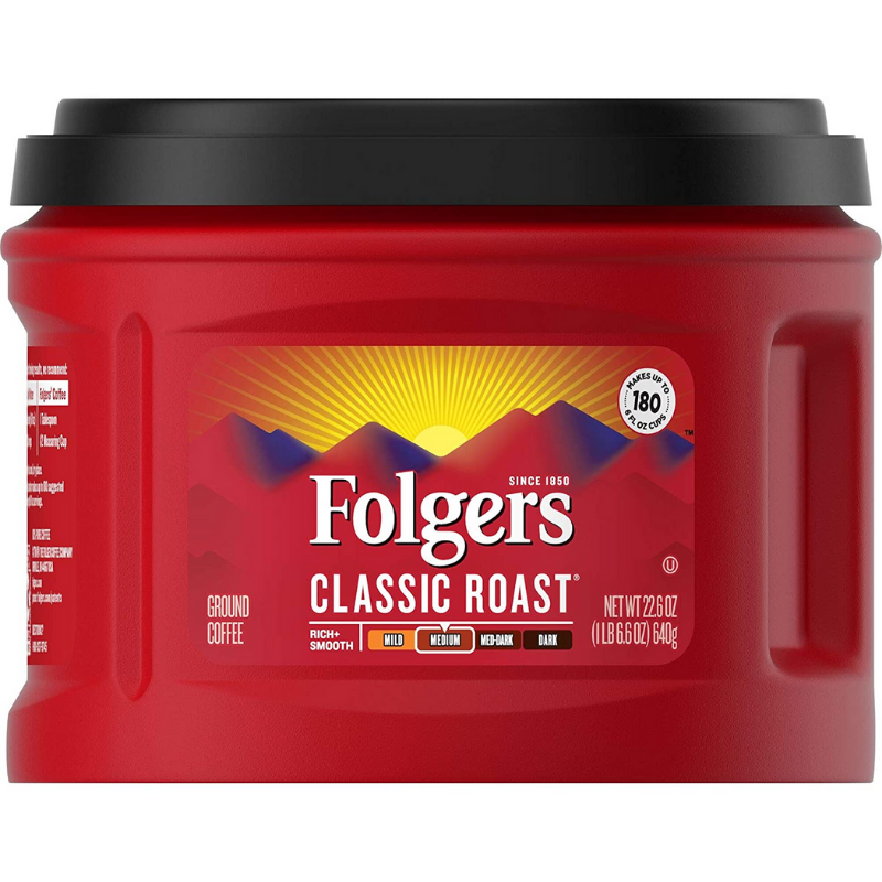 Folgers Classic Roast Coffee 22.6 oz