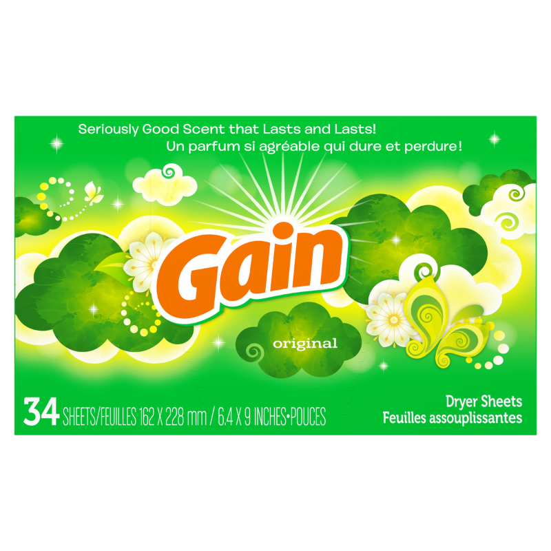 Gain Dryer Sheets