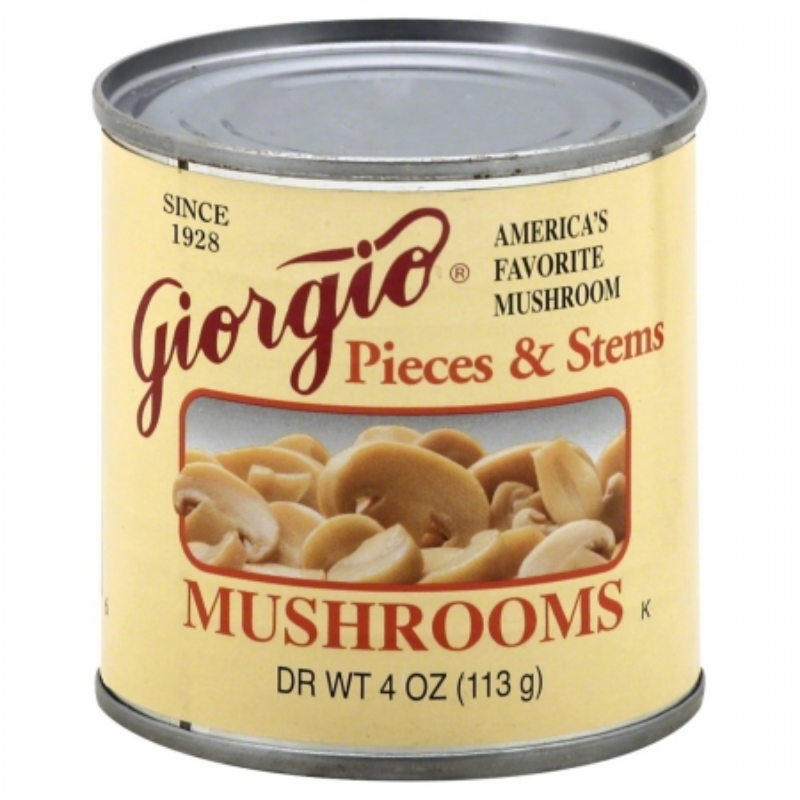 Giorgio Mushroom Pieces & Stems