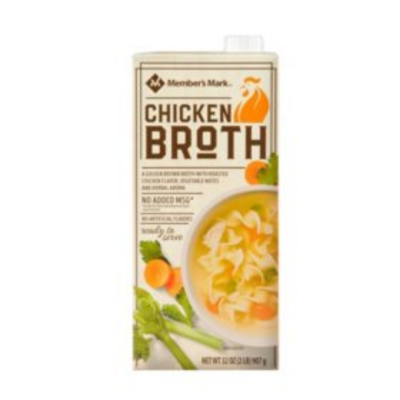 Members Mark Chicken Broth 32 oz