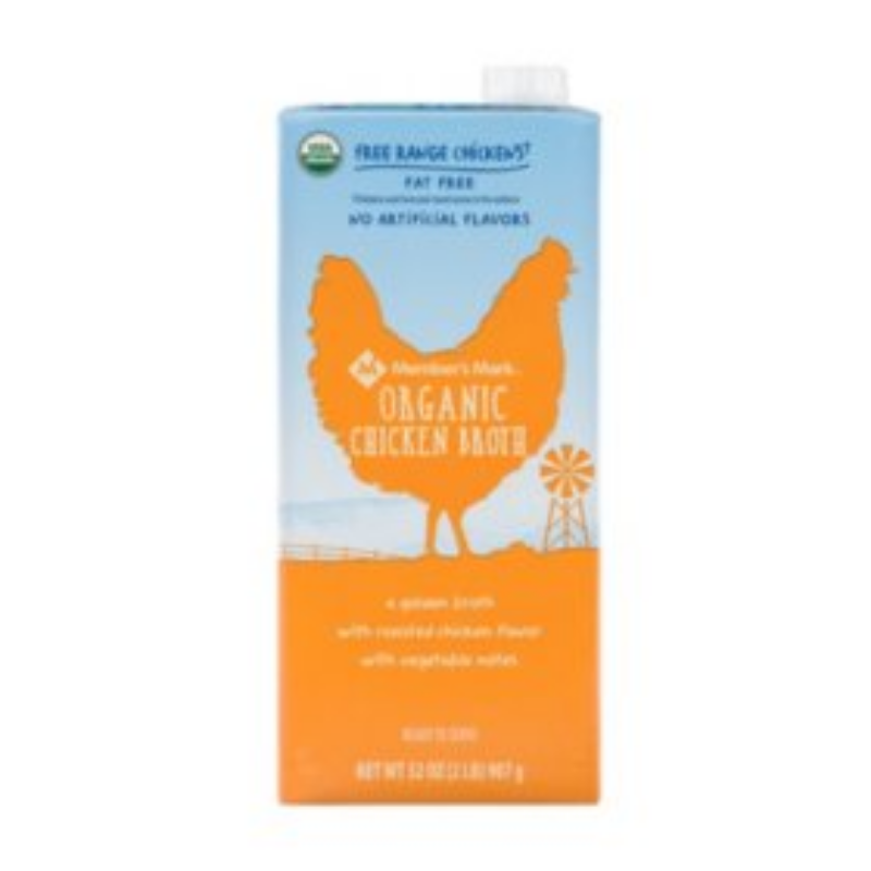 Members Mark Organic Chicken Broth 32 oz