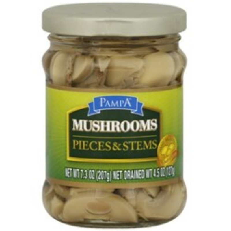 Pampa Mushroom Pieces and Stems