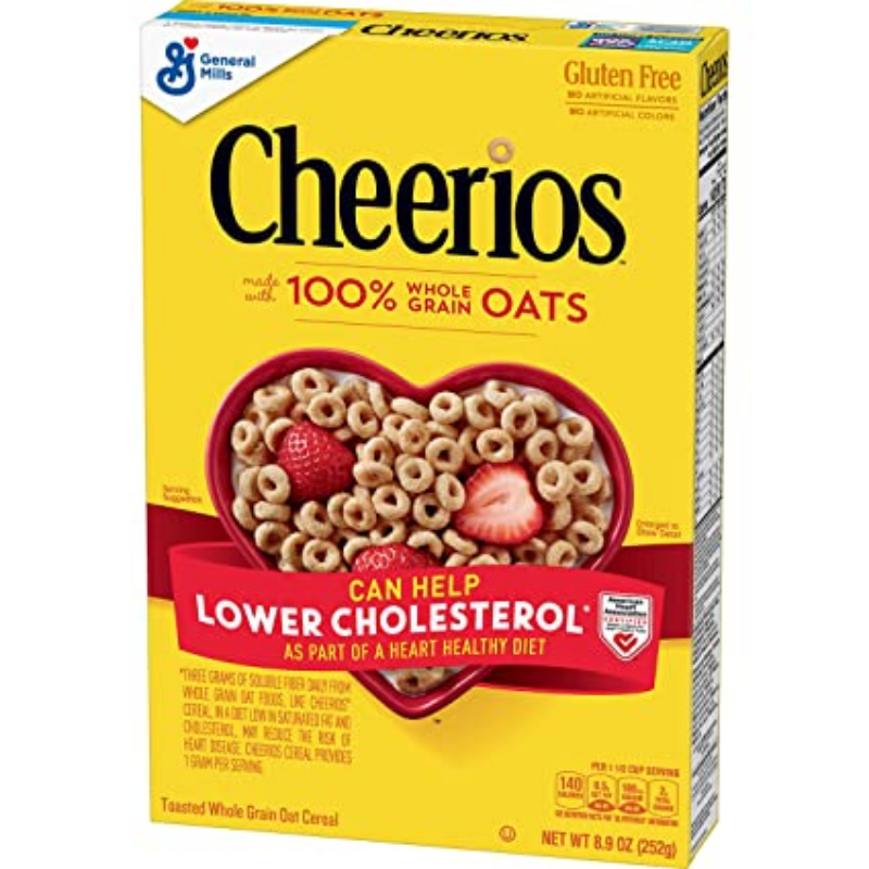 General Mills Cherrios Toasted Whole Grain Cereal -