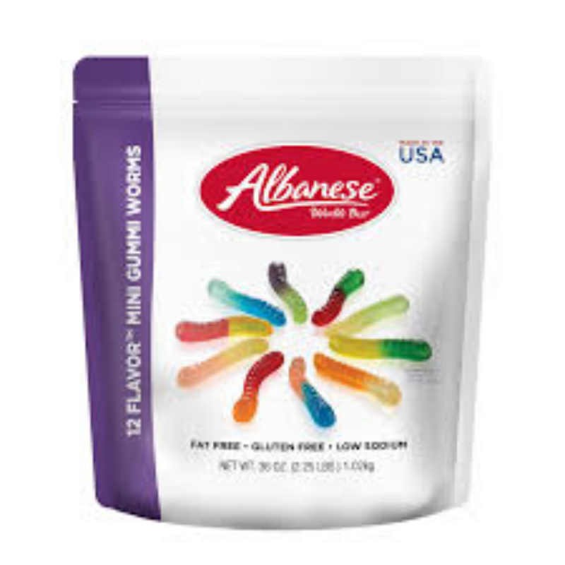 Albanese Gummi Worms - 27 oz