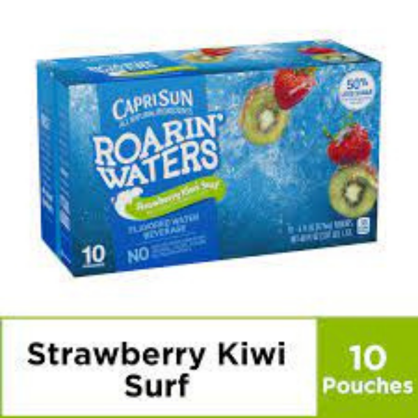 CapriSun Roarin Waters Strawberry Kiwi Surf 10 pouches