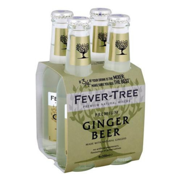 Fever-Tree Ginger Beer 4pk