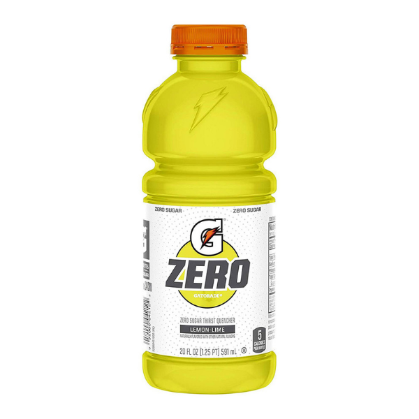 Gatorade Zero Lemon-Lime 20floz