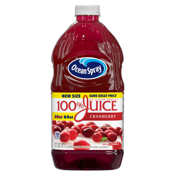 Ocean Spray Cranberry Juice No Sugar - 64floz