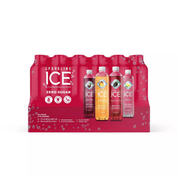 Sparkling Ice Watermelon Limeade - 24pk