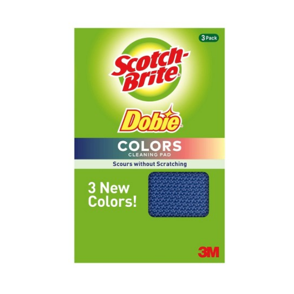 Scotch Brite Dobie Colors 3 Pack