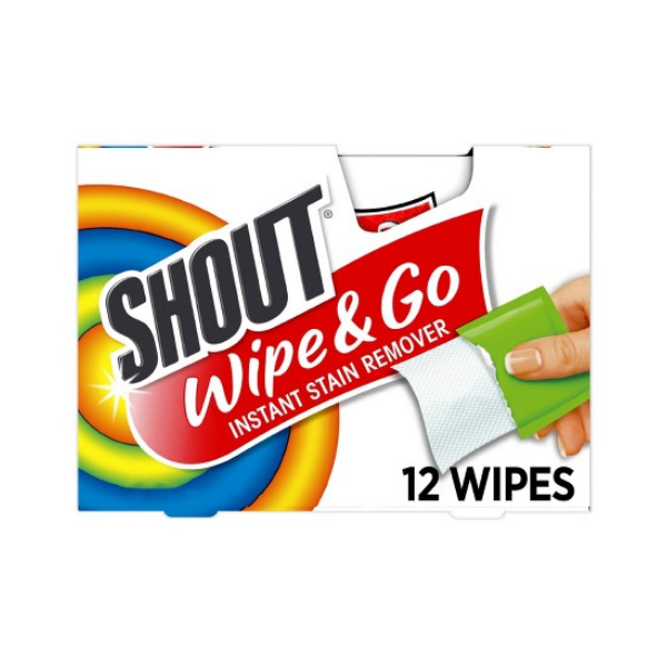 Shout Wipe & go - 12ct