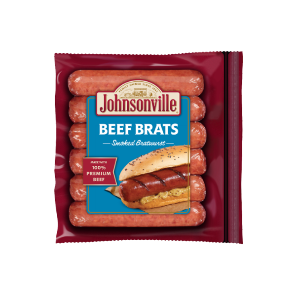 Johnsonville Beef Brats - 12oz