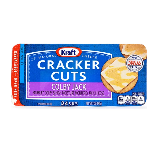 Kraft Colby Jack Cracker Cuts - 7oz