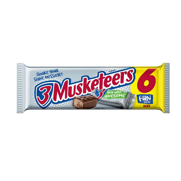 3 Musketeers Fun Size Candy Bars 6ct