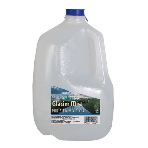 Glacier Mist Distilled Water 1 gallon