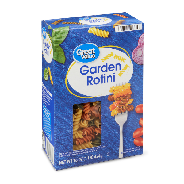 Great Value Garden Rotini 1lb