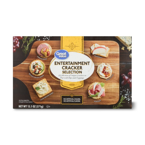 Great Value Entertainment Crackers Selection - 13.1oz