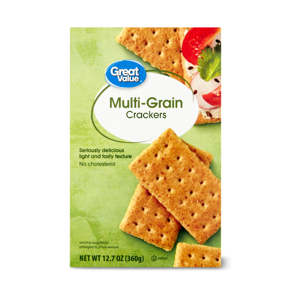 Great Value Multi-Grain Crackers - 12.7oz