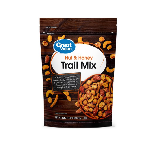 Great Value Nut & Honey Trail Mix 26oz