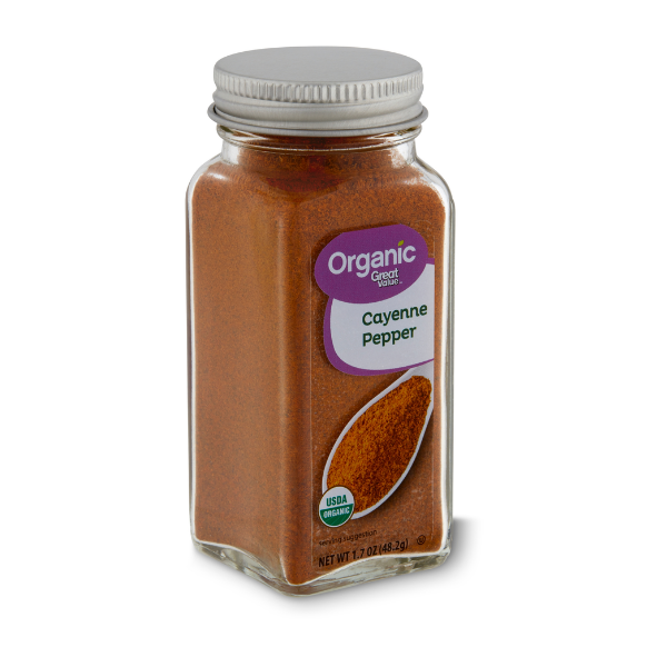 Great Value Organic Cayenne Pepper 1.7oz