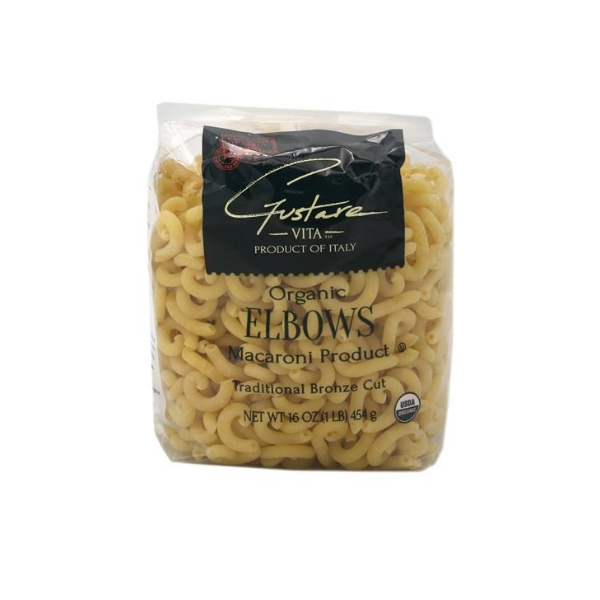 Gustare Organic Elbow Macaroni 1lb