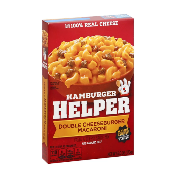 Hamburger Helper Double Cheeseburger Macaroni - 6oz