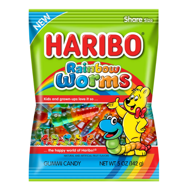 Haribo Rainbow Worms