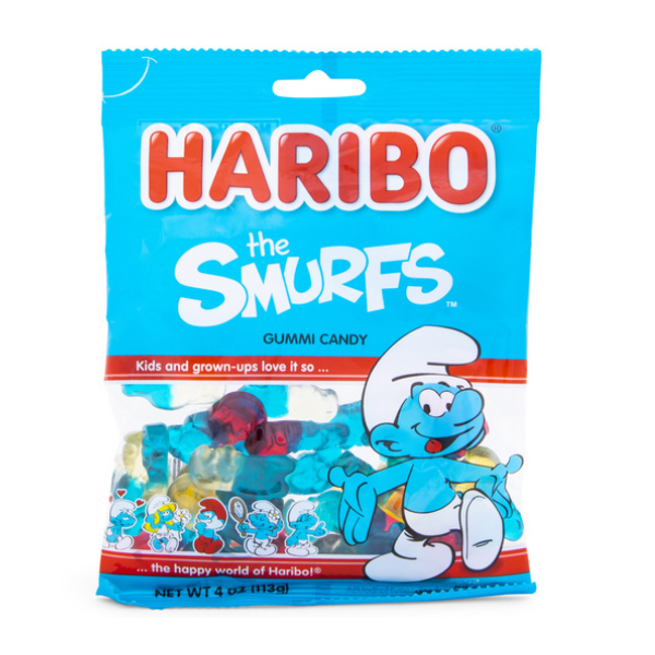 Haribo The Smurfs 4 oz