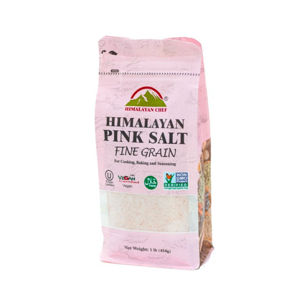 Himalayan Fine Grain Pink Salt 1lb