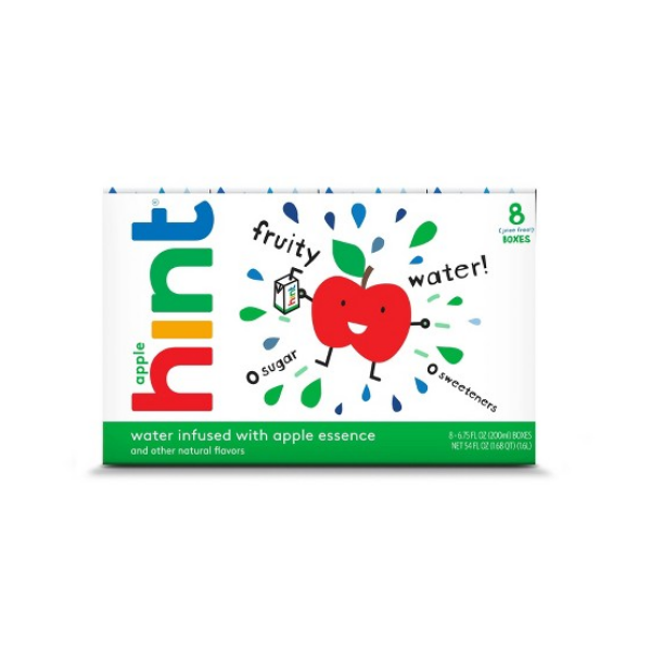 Hint Kids Apple Flavored Water 8ct